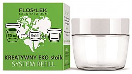 Kreaktywny eko słoik na krem - Floslek Creative Eco Jar System Refill — Zdjęcie N1
