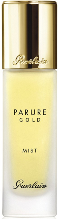 Utrwalacz makijażu dodający skórze blasku - Guerlain Parure Gold Radiant Setting Spray — Zdjęcie N1