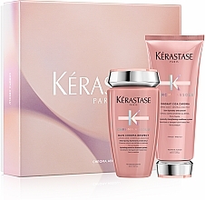 Kup Zestaw - Kerastase Chroma Absolu Gift Set (shmp/250ml + h/cond/200ml) 