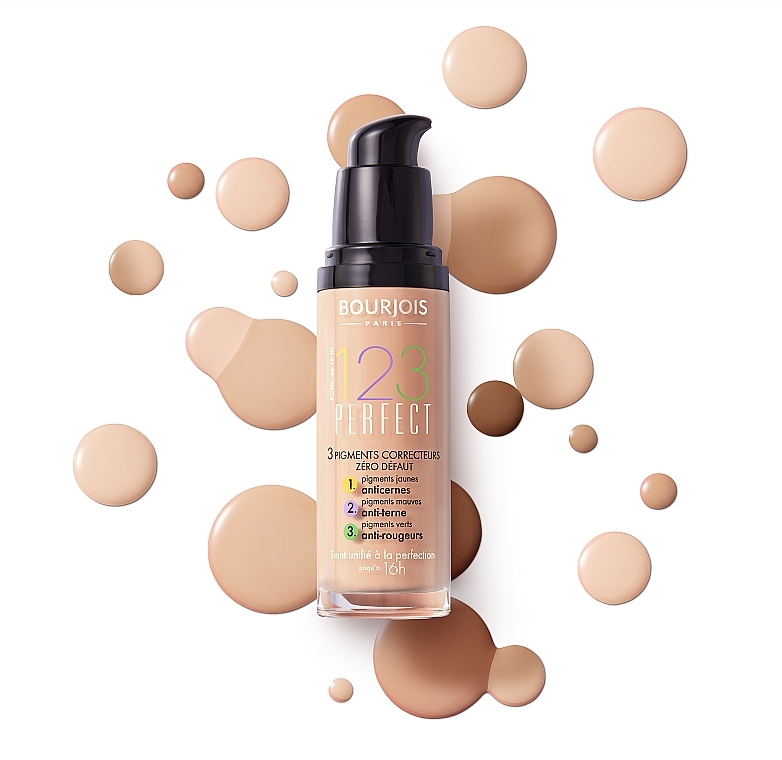 PRZECENA! Podkład do twarzy - Bourjois 123 Perfect Foundation * — Zdjęcie N10