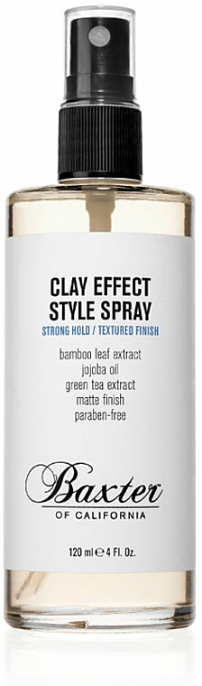 Spray do stylizacji włosów dla mężczyzn - Baxter of California Clay Effect Style Spray — Zdjęcie N1