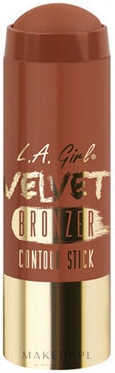 Bronzer do twarzy - L.A. Girl Velvet Contour Bronzer Stick — Zdjęcie Brazen