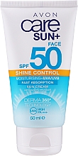 Matujący krem przeciwsłoneczny do twarzy - Avon Care Sun+ Face Sun Cream — Zdjęcie N1