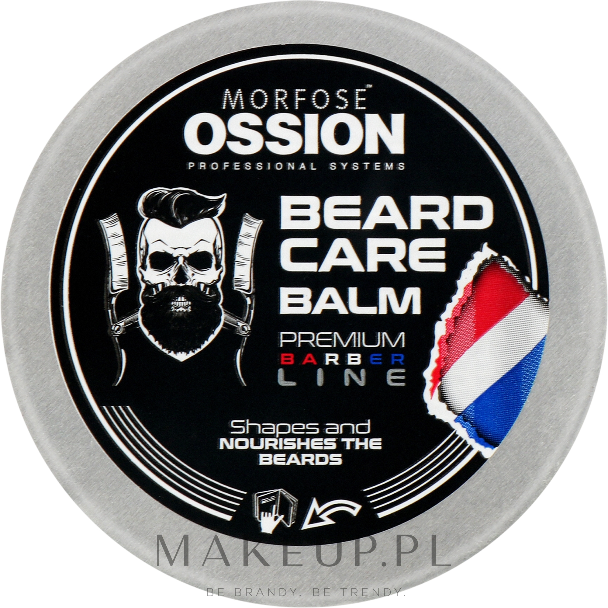 Balsam do stylizacji brody - Morfose Ossion Premium Barber Line Beard Care Balm — Zdjęcie 50 ml