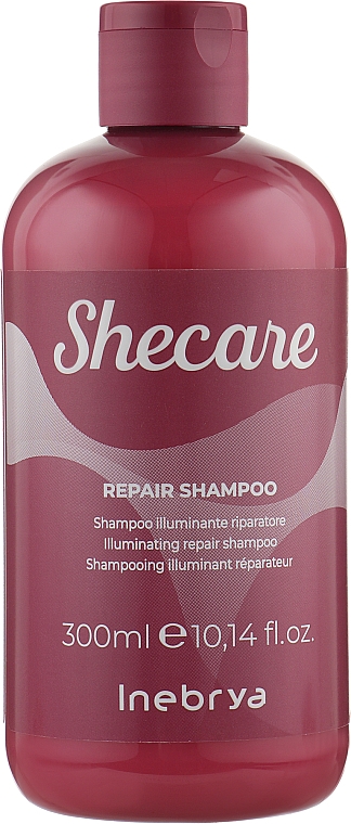 Regenerujący szampon do włosów - Inebrya She Care Repair Shampoo — Zdjęcie N1