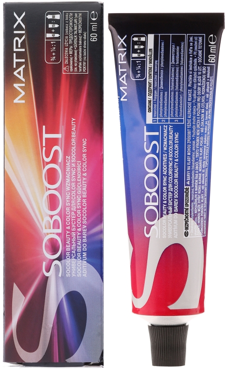 Farba wzmacniająca kolor włosów - Matrix Soboost Color Additives For SoColor & Color Sync — Zdjęcie N2