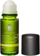 Dezodorant w kulce Imbir i limonka - Primavera Fresh Deodorant with Ginger and Lime  — Zdjęcie N2