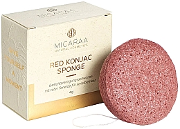 Kup Gąbka konjac z czerwoną glinką - Micaraa Red Konjak Sponge