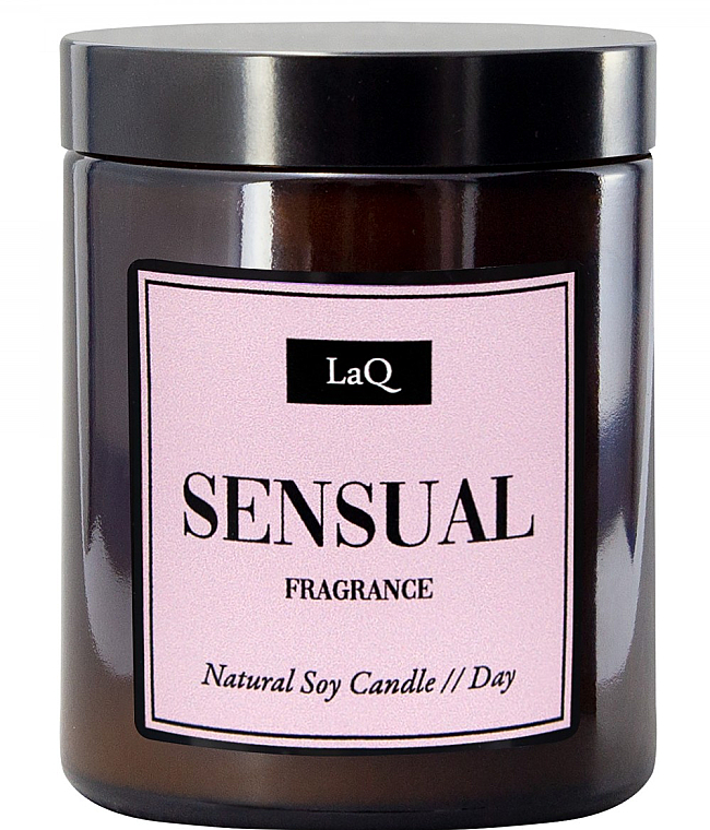 Zimowa świeczka zapachowa - LaQ Sensual Day  — Zdjęcie N1
