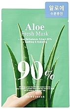 Maseczka w płachcie z ekstraktem z aloesu - Bring Green Aloe 90% Fresh Mask Sheet — Zdjęcie N1