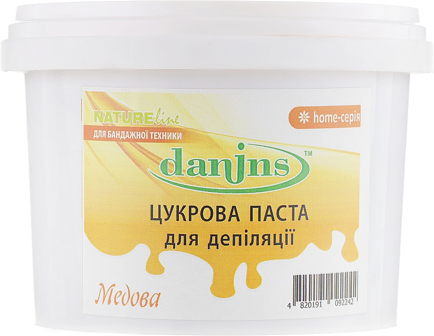 Pasta cukrowa do depilacji w domu Miód - Danins Home Sugar Paste Honey — Zdjęcie N4