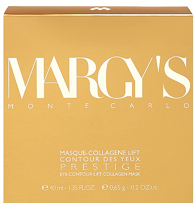 Kolagenowe plastry liftingujące pod oczy - Margys Monte Carlo Eye Contour Lift Collagen Mask — Zdjęcie N1