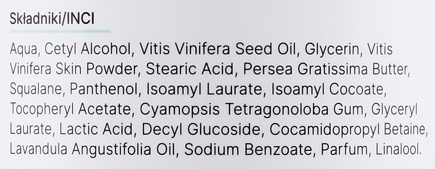 Maska do włosów z olejkiem i ekstraktem z winogron i olejkiem lawendowym - Biolaven Organic Hair Mask — Zdjęcie N3