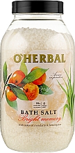 Sól do kąpieli - O'Herbal Aroma Inspiration Bath Salt — Zdjęcie N1