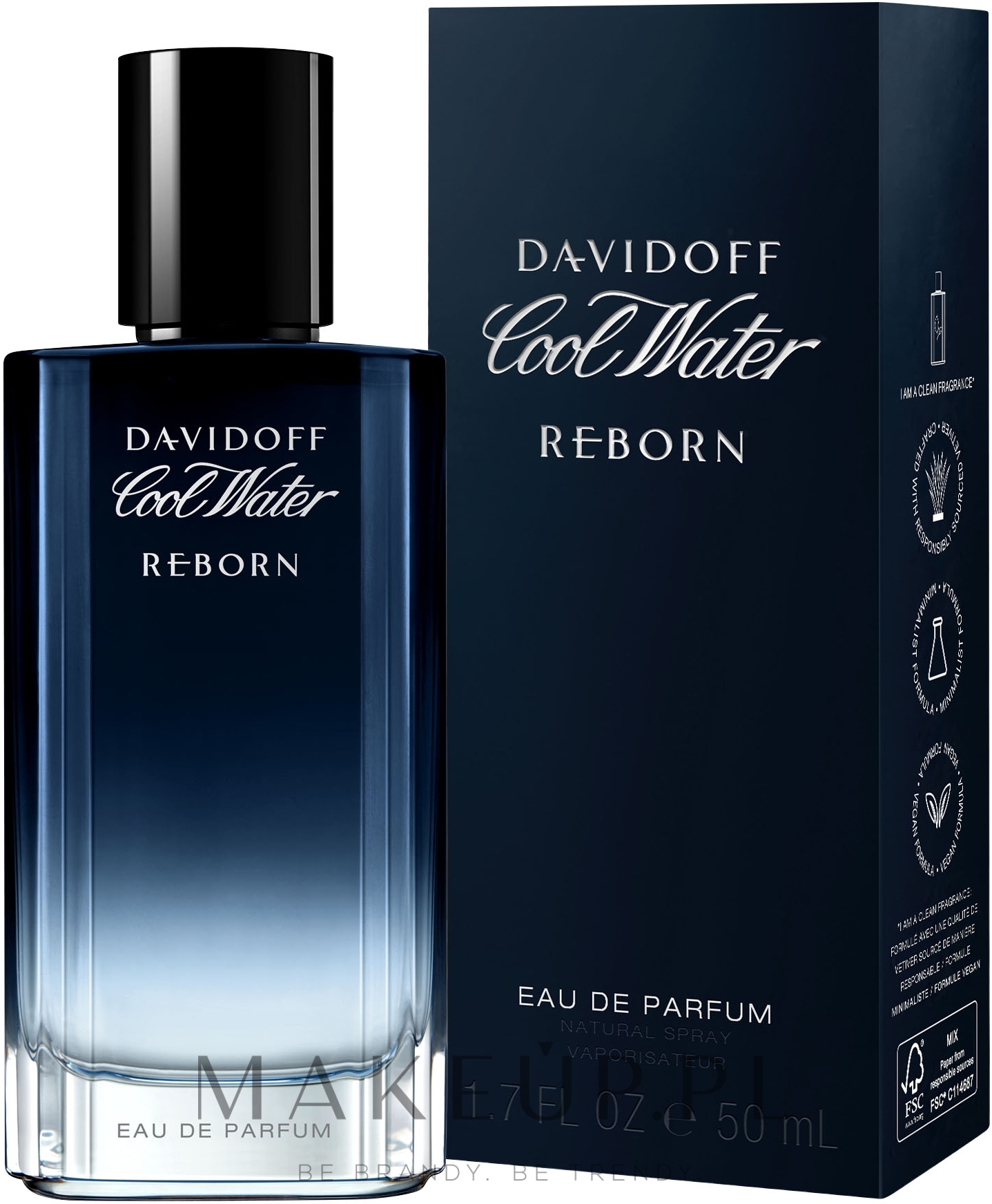 Davidoff Cool Water Reborn - Woda perfumowana — Zdjęcie 50 ml