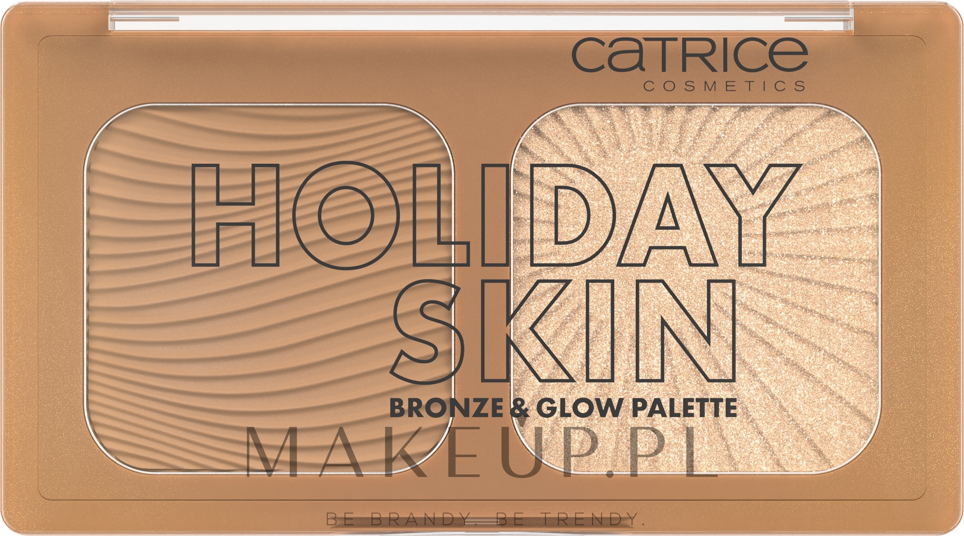 Paleta do konturowania - Catrice Bronze & Glow Palette Holiday Skin — Zdjęcie 5.5 g