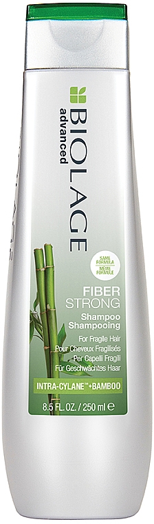 Wzmacniający szampon do włosów łamiących się - Biolage Advanced FiberStrong Shampoo — Zdjęcie N1