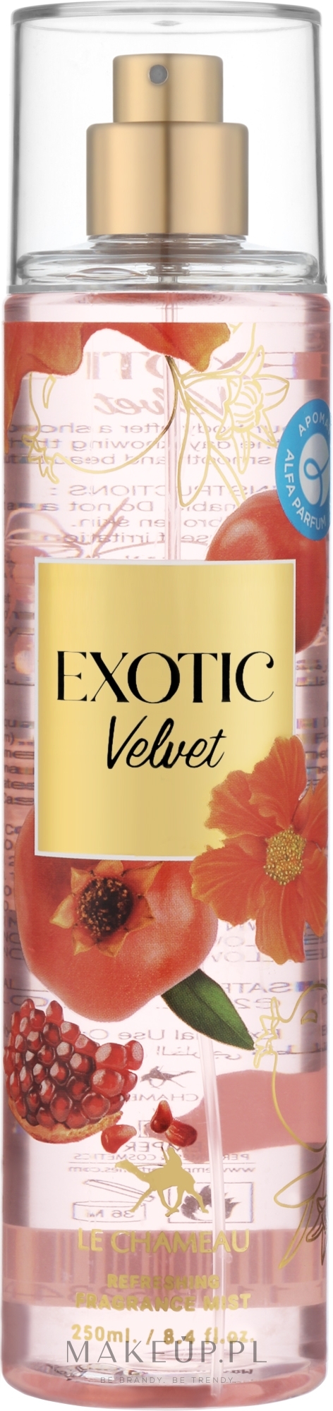 Mgiełka do ciała - Le Chameau Exotic Velvet Fruity Body Mist — Zdjęcie 250 ml