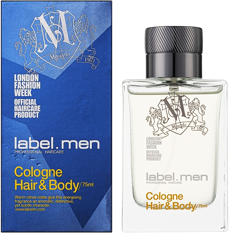 Label.m Cologne Hair & Body - Woda kolońska dla mężczyzn do włosów i ciała — Zdjęcie N2