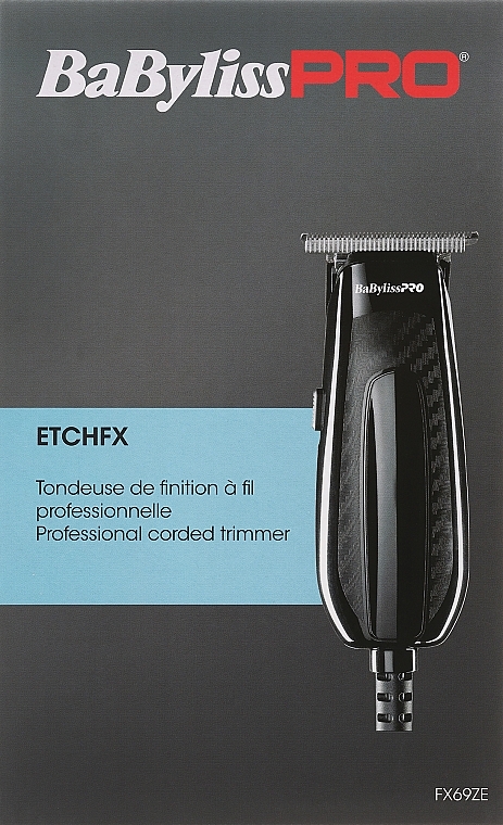 Trymer do włosów - BaByliss PRO Etch FX — Zdjęcie N2