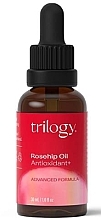 Olejek przeciwutleniający z dzikiej róży do twarzy - Trilogy Rosehip Oil Antioxodant + — Zdjęcie N1