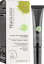 Ujędrniający krem pod oczy z ekstraktem z matchy - Teaology Matcha Tea Ultra-Firming Eye Cream — Zdjęcie N2