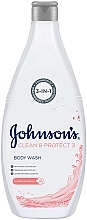 Żel pod prysznic - Johnson’s® Clean & Protect 3in1 Almond Blossoms Body Wash — Zdjęcie N1