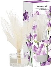 Dyfuzor zapachowy Delikatna Lawenda - Bispol Soft Lavender Reed Diffuser — Zdjęcie N1