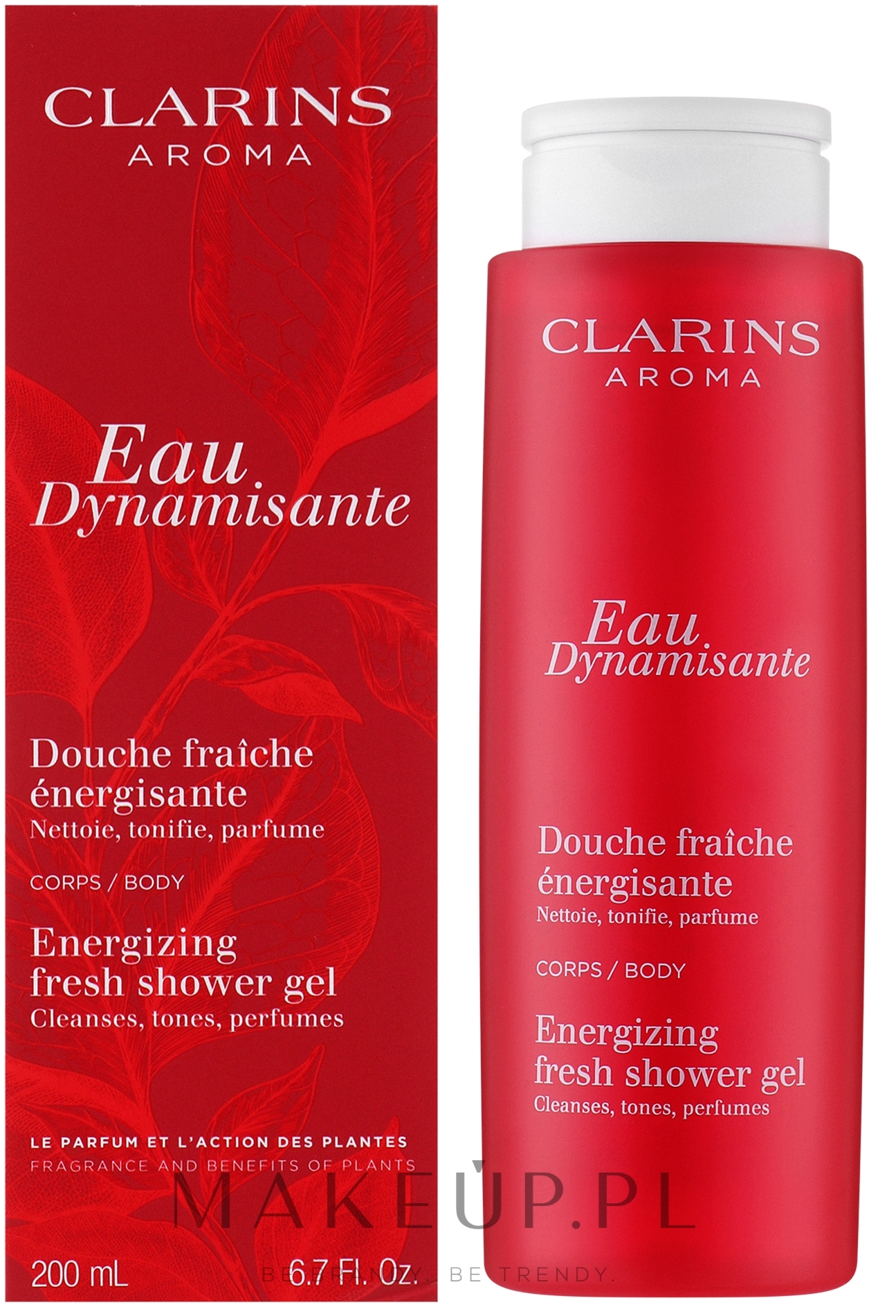 Clarins Aroma Eau Dynamisante - Żel pod prysznic dla mężczyzn — Zdjęcie 200 ml