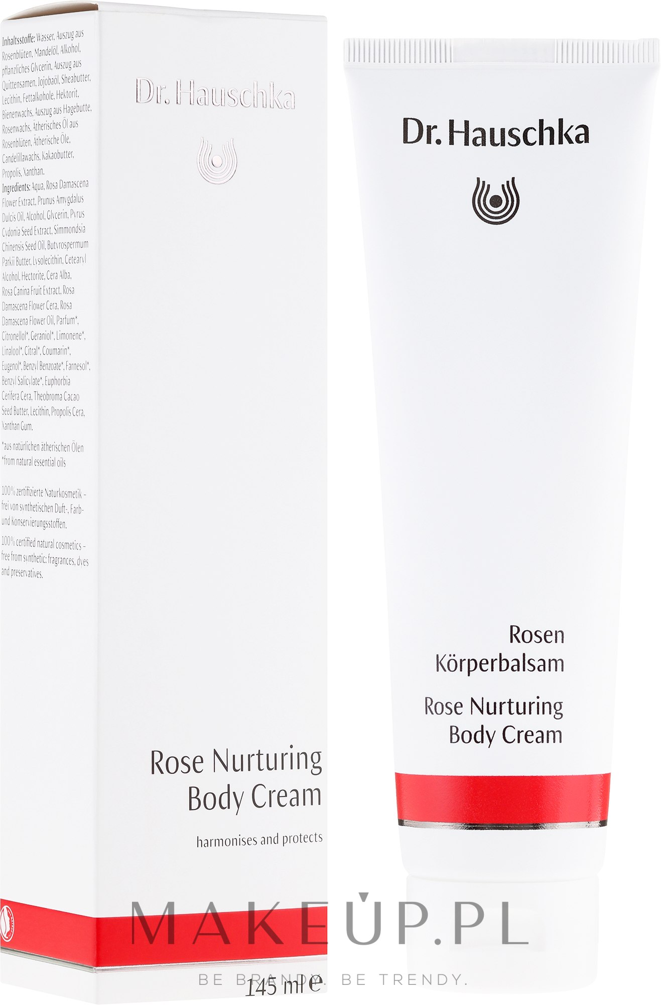 Odżywczy różany balsam do ciała - Dr Hauschka Rose Nurturing Body Cream — Zdjęcie 145 ml