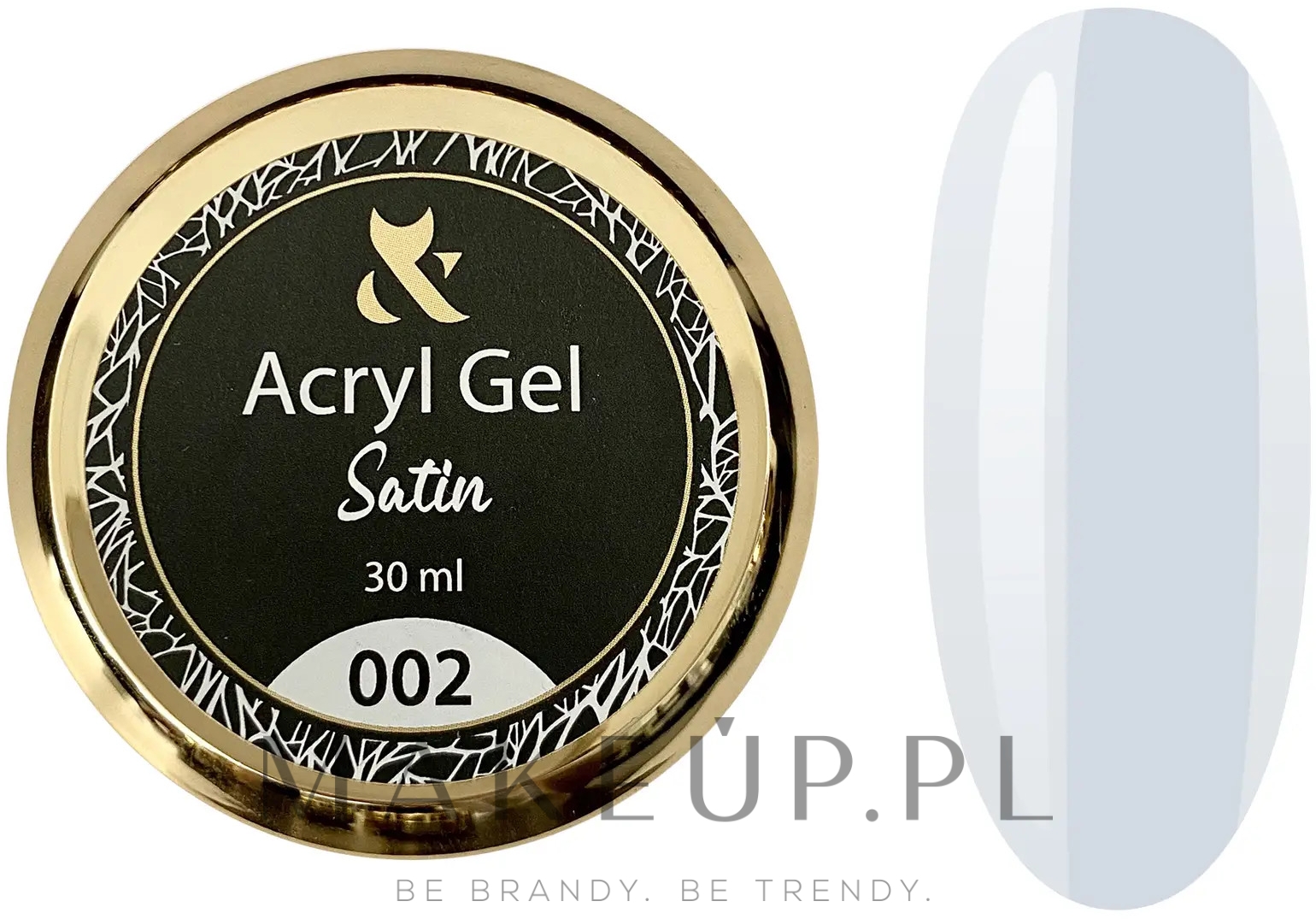 Żel akrylowy do paznokci, 30 ml - F.O.X Acryl Gel Satin — Zdjęcie 002