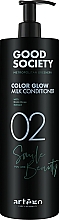 Odżywka do włosów rozjaśnianych i blond - Artego Good Society Color Glow 02 Conditioner — Zdjęcie N3