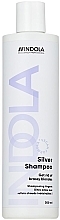 Szampon neutralizujący żółte odcienie - Indola Silver Shampoo — Zdjęcie N1