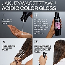 Spray termoochronny chroniący kolor i połysk włosów farbowanych - Redken Acidic Color Gloss Heat Protection Treatment — Zdjęcie N7