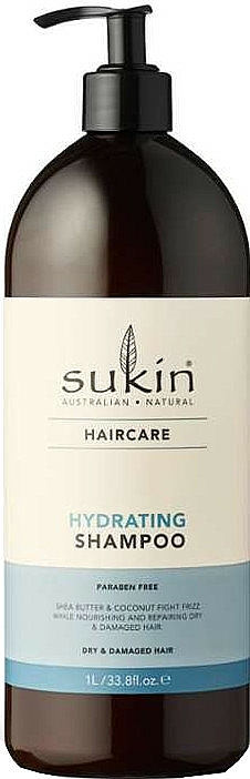 Nawilżający szampon do włosów suchych i zniszczonych - Sukin Hydrating Shampoo — Zdjęcie N3