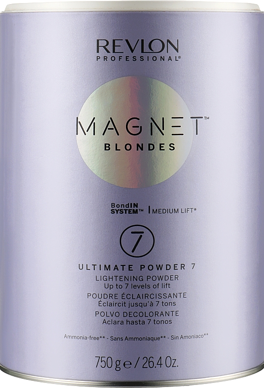 Rozjaśniacz w proszku - Revlon Professional Magnet Blondes 7 Ultimate Powder — Zdjęcie N2