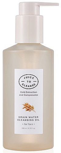 Oczyszczający olejek do twarzy - Juice To Cleanse Grain Water Cleansing Oil — Zdjęcie N1