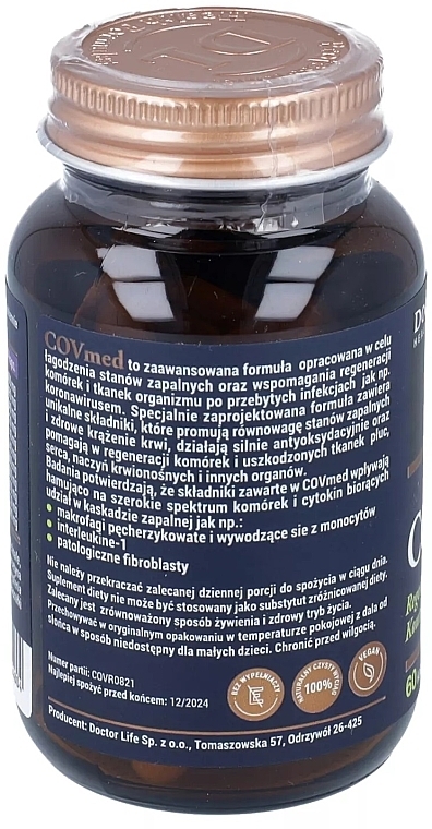 Suplement diety - Doctor Life COVmed — Zdjęcie N2