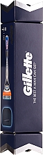 PRZECENA! Zestaw upominkowy do golenia dla mężczyzn - Gillette Fusion5 Razor Cracker (razor/1pcs + road cover) * — Zdjęcie N1