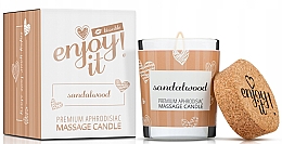 Świeca do masażu Drzewo sandałowe - Magnetifico Enjoy it! Massage Candle Sandalwood — Zdjęcie N2
