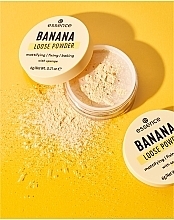 Puder do twarzy bananowy - Essence Banana Loose Powder — Zdjęcie N5