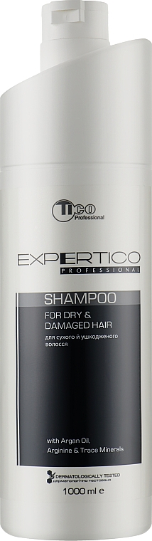 Szampon do włosów suchych i zniszczonych z olejkiem arganowym - Tico Professional Expertico