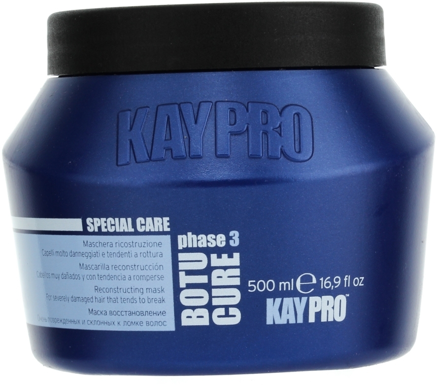 Rekonstruująca maska do bardzo zniszczonych włosów - KayPro Special Care Boto-Cure Mask — Zdjęcie N1