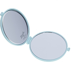 Lusterko kieszonkowe 94448, D 73 mm, turkusowe - Janeke Round Mirror Turquoise — Zdjęcie N1