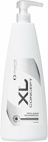 Nawilżający szampon-balsam do włosów Jabłko i słonecznik - Grazette XL Concept Creative Moisturizing Balsam Shampoo — Zdjęcie N2