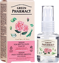 Kup Jedwab w płynie Serum na łamliwe końcówki - Green Pharmacy Serum For Brittle Ends
