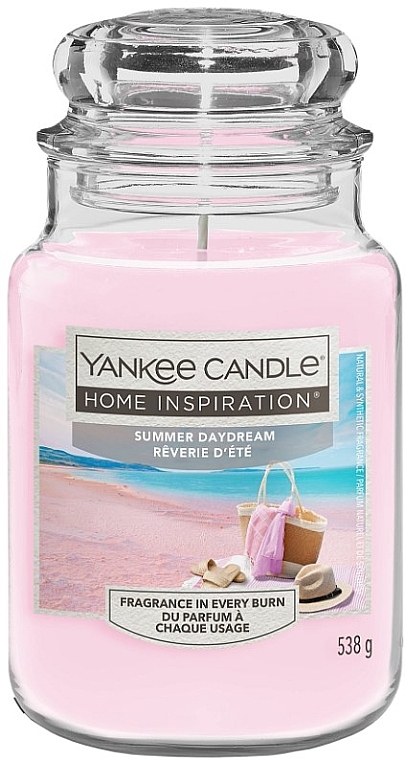 Świeca zapachowa w słoiku - Yankee Candle Home Inspiration Summer Daydream — Zdjęcie N1