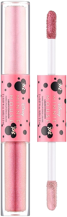 Płynny cień do powiek - Makeup Revolution Disney's Minnie Mouse Liquid Eyeshadow Duo — Zdjęcie N1