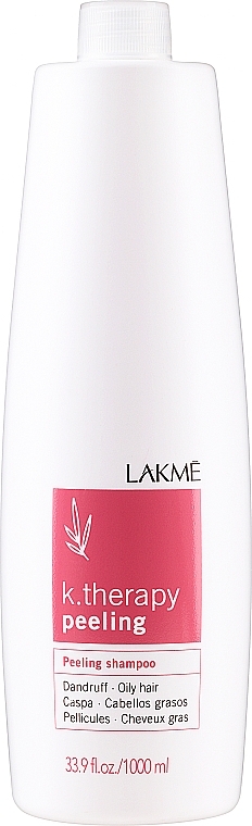 Tonizujący szampon przeciwłupieżowy do włosów przetłuszczających się - Lakmé K.Therapy Peeling Shampoo Oily — Zdjęcie N2