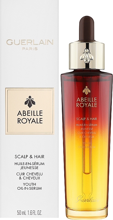 Olejkowe serum do skóry głowy - Guerlain Abeille Royale Scalp & Hair Youth Oil-In-Serum — Zdjęcie N2